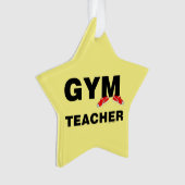 Gym Teacher Sneakers Ornament (Vorderseite)