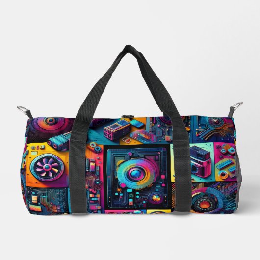 Gym-Tech-Taschen Duffle Bag (Vorderseite)