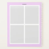 Gym Theme Daily Planner - HAMbWG Planer (Rückseite)