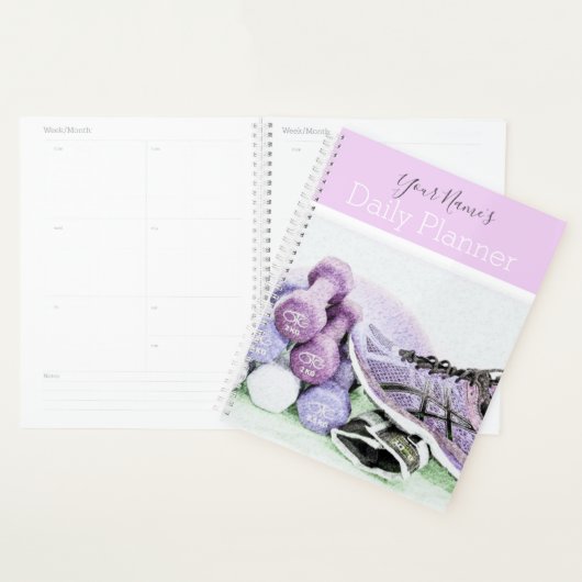 Gym Theme Daily Planner - HAMbWG Planer (Anzeige)