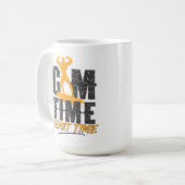 Gym Time Beast Time Kaffeetasse (Vorderseite Links)