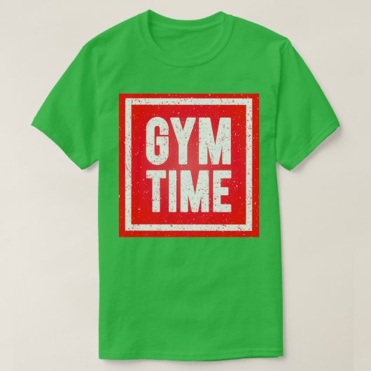 Gym Time T-Shirt (Design vorne)