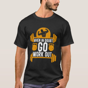 Gym-Training Übung Bodybuilder T-Shirt
