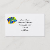 Gym Training Visitenkarte (Rückseite)