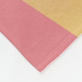 Gym Twist Ombre Gymnastics Silhouette Personalized Fleecedecke (Ecke)