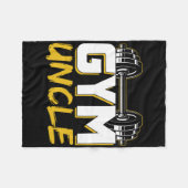 Gym Uncle Fleecedecke (Vorderseite (Horizontal))