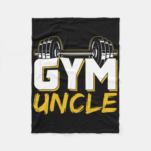 Gym Uncle Fleecedecke (Vorderseite)