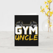 Gym Uncle Karte (Gelbe Blume)