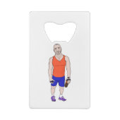 Gym-Vater Geldbeutel Flaschenöffner (Rückseite)