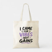 Gym Vibes Tragetasche (Rückseite)