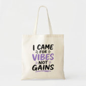Gym Vibes Tragetasche (Vorne)