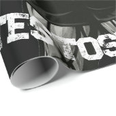 Gym Warrior Black Gift Paper Geschenkpapier (Rolleneckpunkt)
