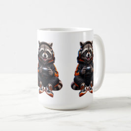Gym-Waschbär-Beast-Mode-Tasse – Lustige Fitness-Ti Kaffeetasse