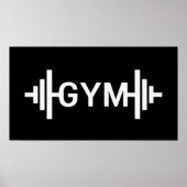 Gym Word Poster (Vorne)