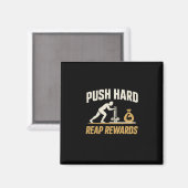 Gym Workout-Bodybuilding für Intel® Core™ Prozesso Magnet (Vorderseite/Rückseite)