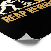 Gym Workout-Bodybuilding für Intel® Core™ Prozesso Poster (Ecke)