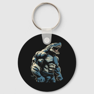 Gym Workout Bodybuilding Shark Schlüsselanhänger