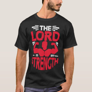 Gym Workout Fitness Muskel Christlich T-Shirt