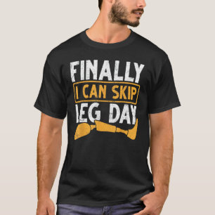 Gym Workout Gesundheit Prothetische Leder Endlich  T-Shirt
