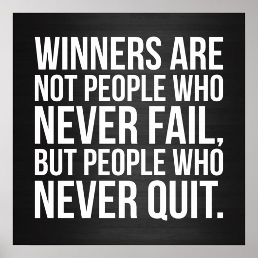 Gym Workout Motivierend Poster (Vorne)