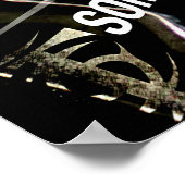 Gym Workout Motivierend Poster (Ecke)