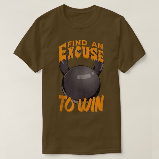 Gym Workout Motivierend Zitat Kettlebell Gewicht W T-Shirt (Design vorne)
