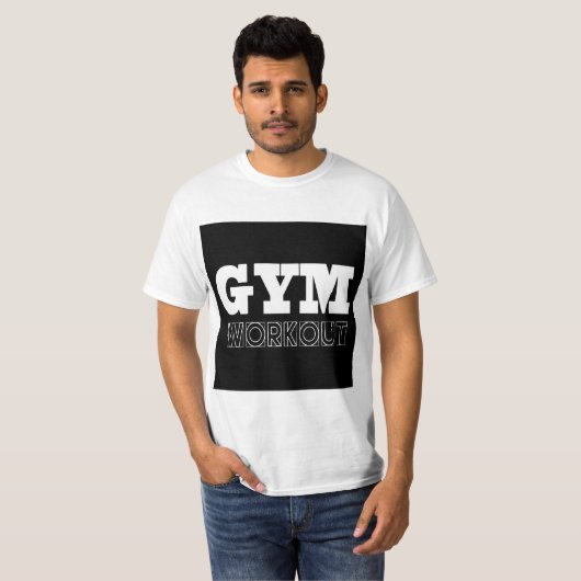 Gym Workout Pump Cover Fitness T - Shirt (Vorne ganz)
