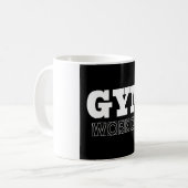 Gym Workout Pump Cover Fitness Tasse (Vorderseite Links)