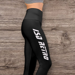 Gym Workout Retro Fitness Actrawear Fit Capri Leggings