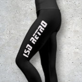 Gym Workout Retro Fitness Actrawear Fit Capri Leggings