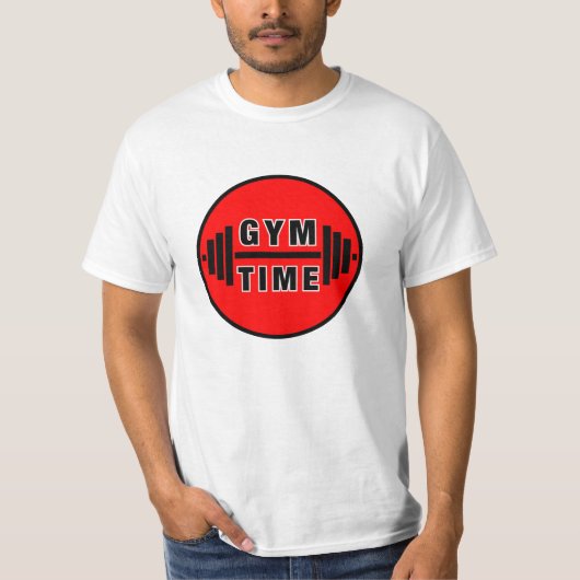 Gym-Zeit T-Shirt (Vorderseite)