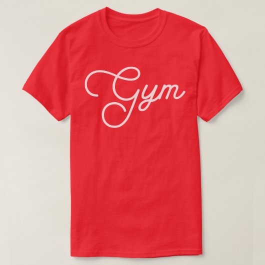 Gym-Zitat 1 T-Shirt (Design vorne)