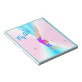 Gymastik - Fly Girl Notebook Notizblock (angewinkelt)