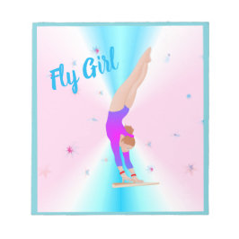 Gymastik - Fly Girl Notebook Notizblock
