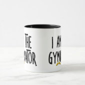 Gyminator Rough Text Tasse (Zentrum)