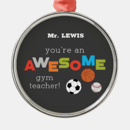 Gymnasiallehrer-Wertungs-Tagesbälle, Phantastisch Ornament Aus Metall