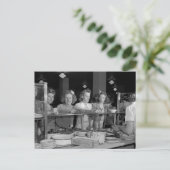 Gymnasiasten Postkarte (Stehend Vorderseite)