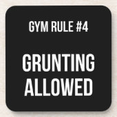 Gymnasium #4 - Jagd erlaubt - Sonnenneuheit Getränkeuntersetzer (Vorderseite)