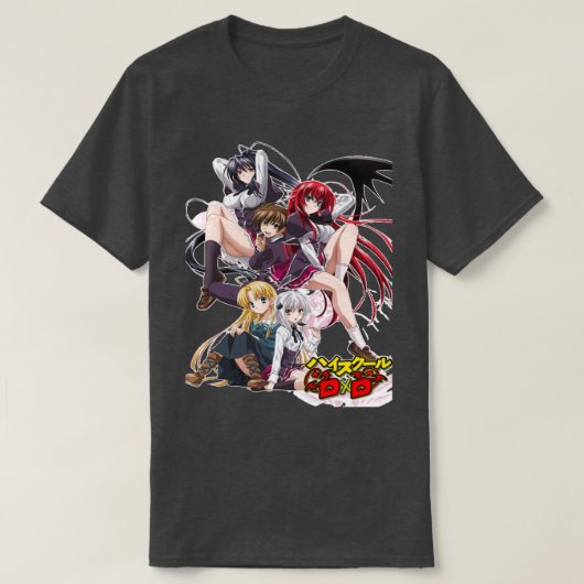 Gymnasium dxi rias gremory 4 T-Shirt (Design vorne)