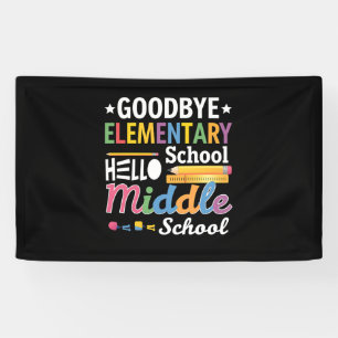 Gymnasium "Goodbye" Banner