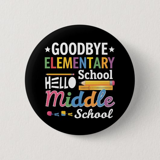 Gymnasium "Goodbye" Button (Vorderseite)