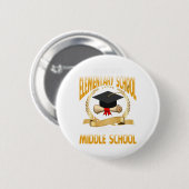 Gymnasium "Goodbye" Button (Vorne & Hinten)