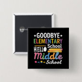 Gymnasium "Goodbye" Button (Vorne & Hinten)