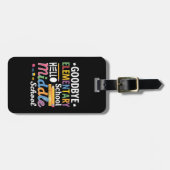 Gymnasium "Goodbye" Gepäckanhänger (Vorderseite horizontal)