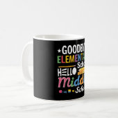 Gymnasium "Goodbye" Kaffeetasse (Vorderseite Links)