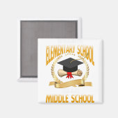 Gymnasium "Goodbye" Magnet (Vorderseite/Rückseite)