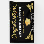 Gymnast-Abschluss-Banner Banner (Vertikal)
