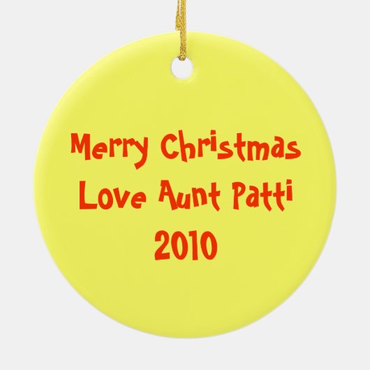 Gymnast aller will ich… personalisierte Verzierung Keramik Ornament (Hinten)