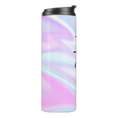 Gymnast auf Beam Pastel Dreams Thermal Tumbler Thermosbecher (Nach links gedreht)