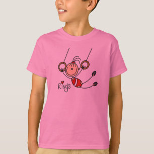 Gymnast auf Ringen T-Shirt